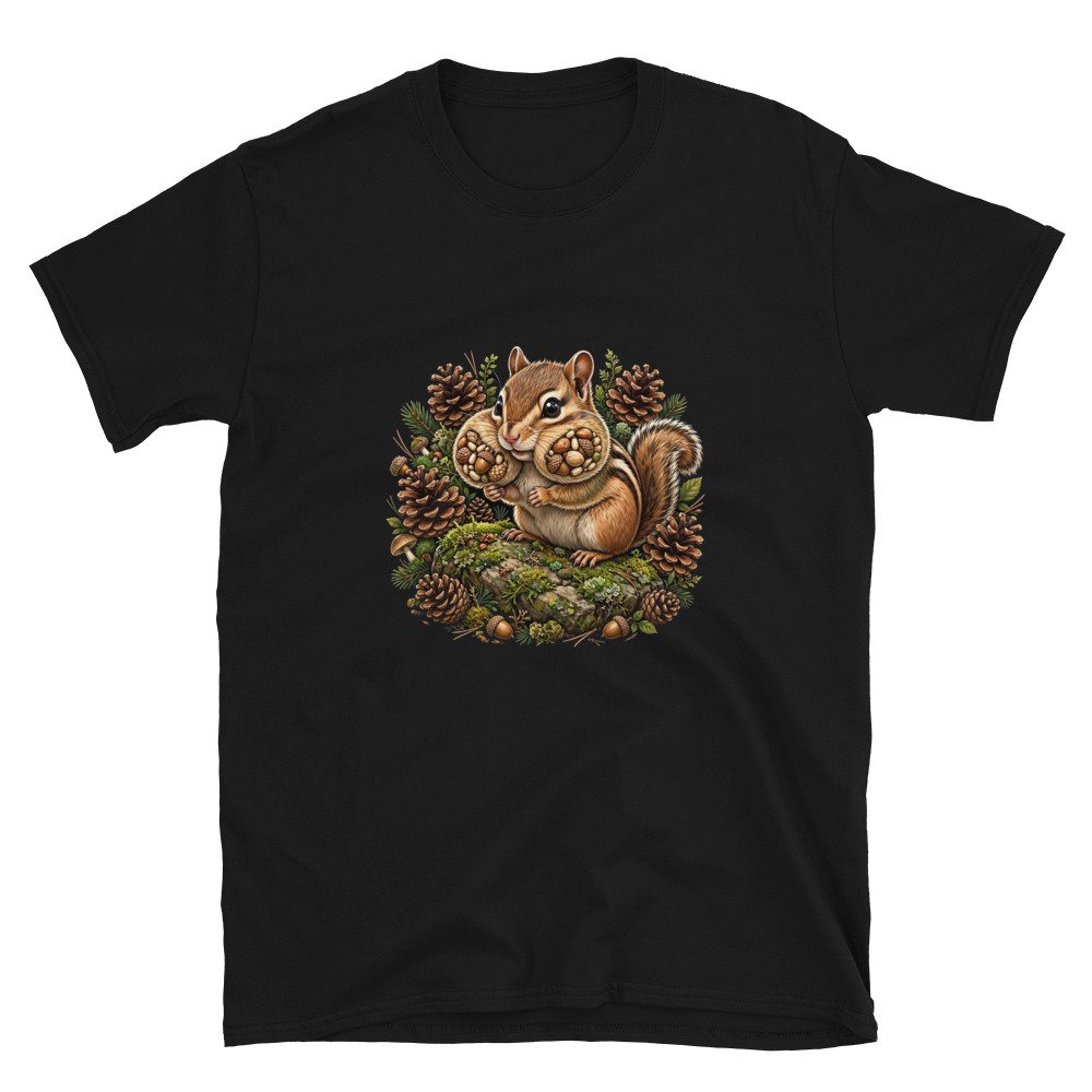 Chipmunk Graphic T-Shirt - Image 2
